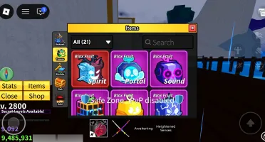 Conta Blox Fruits v4 Ghoul+Full Gear+Sanguine+CDK+SG