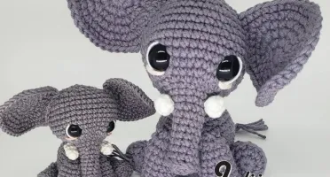 Kit Safari em Amigurumi