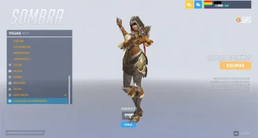 Overwatch com skins exclusivas