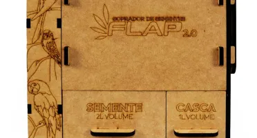 Soprador Limpador de Sementes para Pássaros - Flap Pet