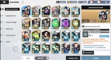 Conta Black Clover Mobile - Noelle 5* + 13 personagens SSR