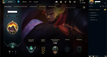 Conta do LOL com prime gaming ativo