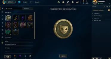 Conta do LOL com prime gaming ativo
