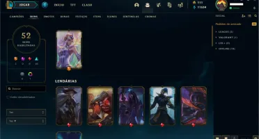 Conta do LOL com prime gaming ativo