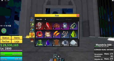 Lv2800 + Godhuman + Buddha + Cdk + Ttk + Skull Guitar + Foic