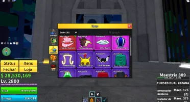 Lv2800 + Godhuman + Buddha + Cdk + Ttk + Skull Guitar + Foic