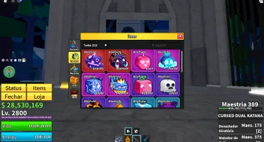 Lv2800 + Godhuman + Buddha + Cdk + Ttk + Skull Guitar + Foic