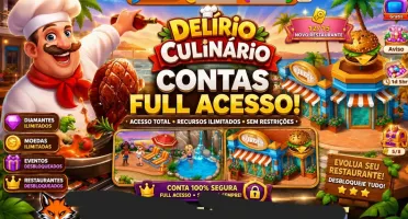 Contas Do Jogo Delírio Culinário (Seu Email)