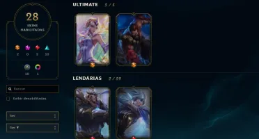 Conta de lol prata 4