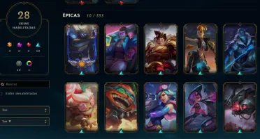 Conta de lol prata 4