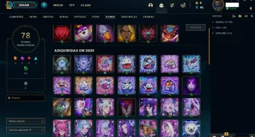 Conta Platina 2 - Otima para smurfar