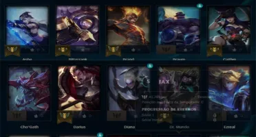Conta League of Legends LOL Antiga 2012