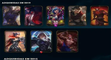 Conta League of Legends LOL Antiga 2012