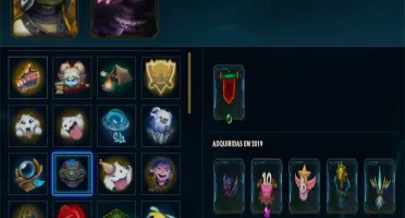 Conta League of Legends LOL Antiga 2012