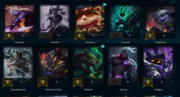 Conta League of Legends LOL Antiga 2012