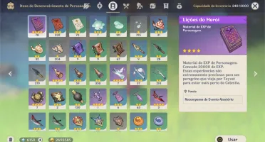 Conta AR 46 Klee+Qiqi+6150 Gemas+26 Dias de Benção da Lua
