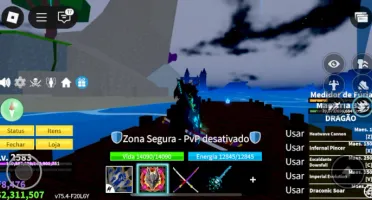 Conta dragon injetada kitsune permanente