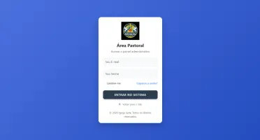 Site+Gestão de Igreja sem mensalidade - projeto completo.