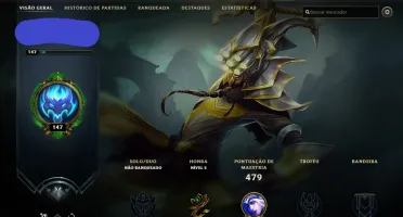 Conta League Of Legends