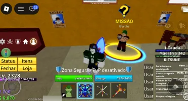 Conta Blox Fruits Lvl 2328 | Kitsune (Maes. 342) + Ttk (Maes