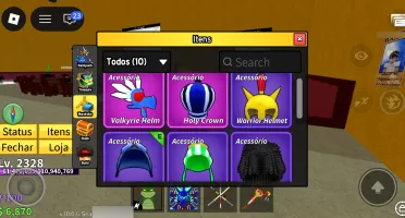 Conta Blox Fruits Lvl 2328 | Kitsune (Maes. 342) + Ttk (Maes