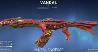 CONTA VALORANT  250 + EM SKINS