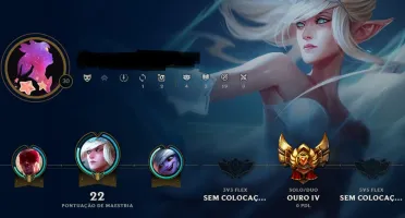 Conta Ouro IV 8 wins 2 loses