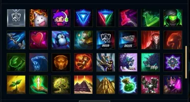 Conta lol prata 2, 57 campeões, 40 skins