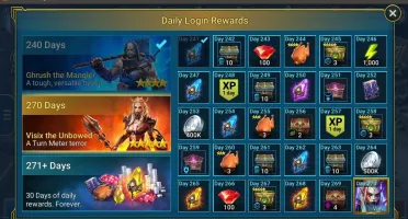 Raid Shadow Legends - conta Level 73 com Valkyrie e +
