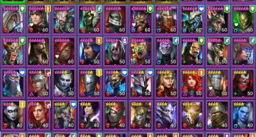 Raid Shadow Legends - conta Level 73 com Valkyrie e +