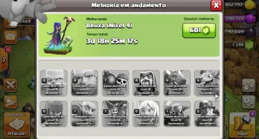 Clash of Clans CV11 Bem upado