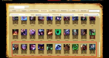 CONTA DIAMANTE 4 - 16 SKINS E 70 CHAMPIONS