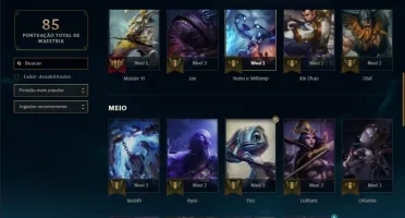 Conta de LOL DIAMANTE 4 MMR ALTO
