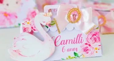 Kit 145 Lembrancinhas Bailarina Personalizadas
