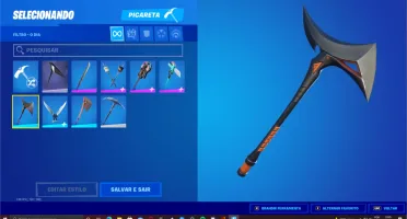 Conta Fortnite com passe, skins de verão e jogos resgatados