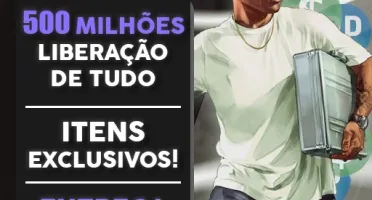 Up De Conta GTAV Online (PC) - 500 Milhões & Melhor Preço!