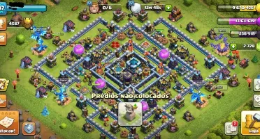 Vendo Conta Clash of Clans CV13 quase Full