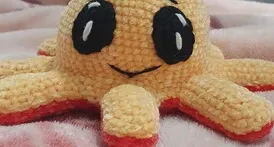 polvo do humor amigurumi