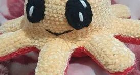polvo do humor amigurumi