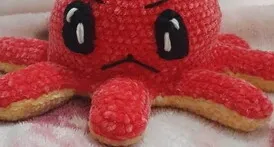 polvo do humor amigurumi