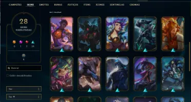 Conta LOL com Vayne Prestigio e Normal