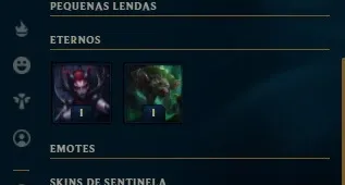 CONTA LOL PLATINA 4 SMURF