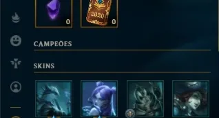 CONTA LOL PLATINA 4 SMURF