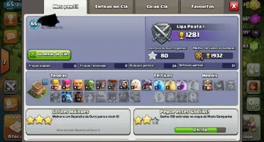 Conta Clash of Clans CV8