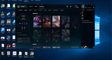 Conta lol gold 1 Mmr plat 3-2 89 campeões com 121 skins!