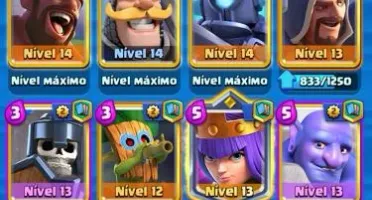 CONTA CLASH ROYALE NÍVEL 14