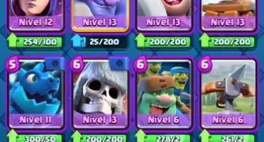 CONTA CLASH ROYALE NÍVEL 14