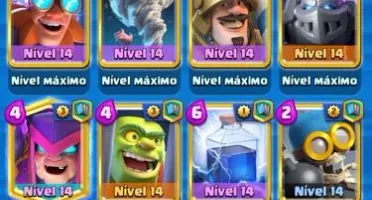 CONTA CLASH ROYALE NÍVEL 14