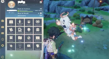 Ar 48 XIAO + DILUC + ZONGHLI + KEQING + Harpa CELESTIAL