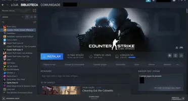 Conta steam barata com Csgo prime e gta V